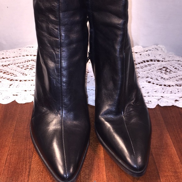 ANTONIO MELANI Leather Boots Size8m - Picture 6 of 8